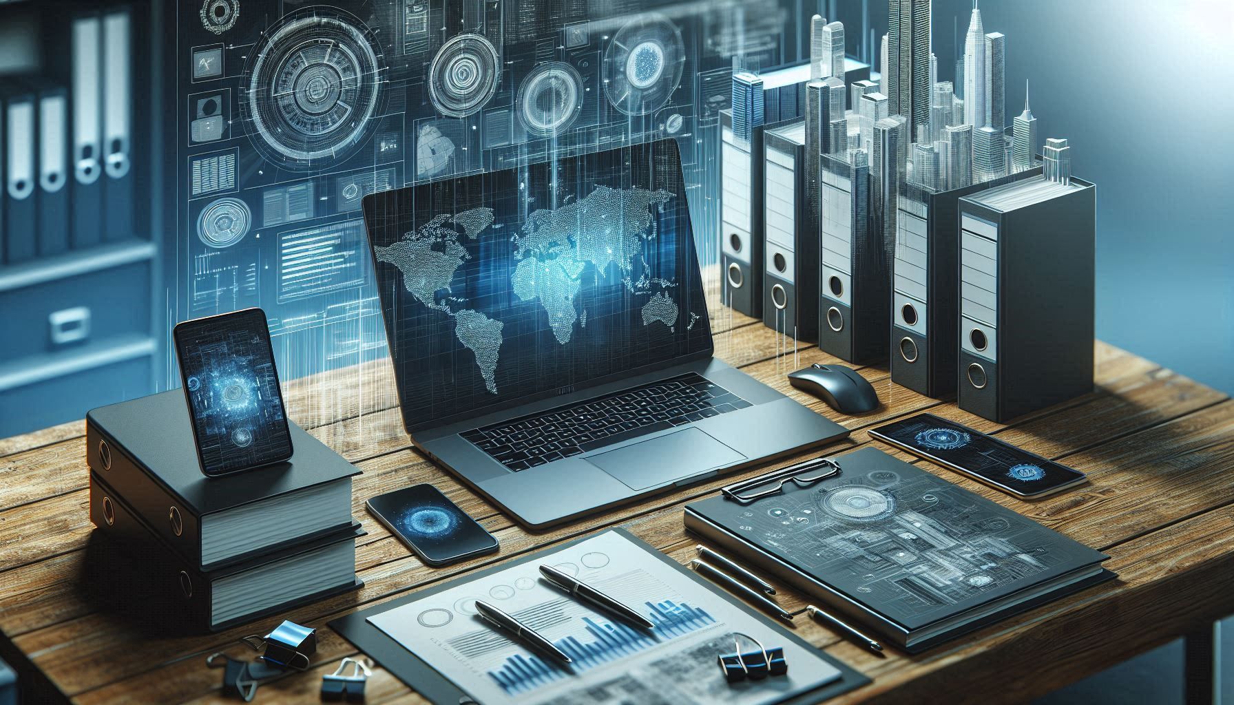 environnement de bureau
