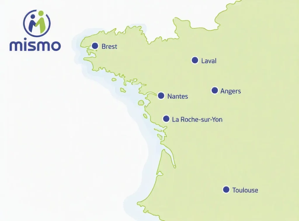 carte agences Mismo